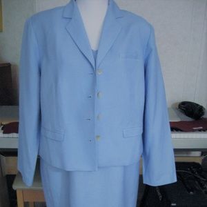Bloomingdale"s 2 pc. Lined Jacket/Dress (Pre-owned